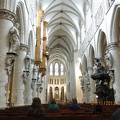 inside a cathedral